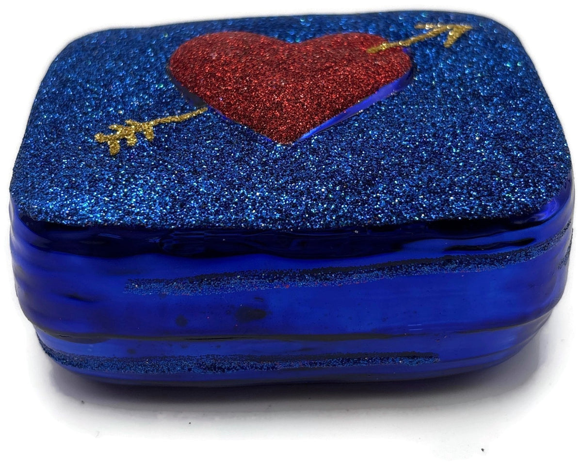 Patricia Breen To My Sweet Blue Shiny Back Valentines Christmas Ornament 97489
