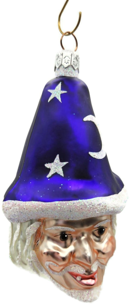 Patricia Breen Witch Hazel Wizard Purple Moon Halloween Christmas Ornament 98478