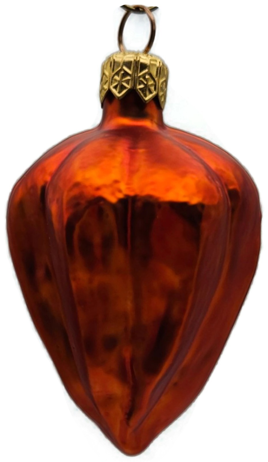 Patricia Breen Walk in the Woods Chinese Lantern Orange Fall Ornament 96510