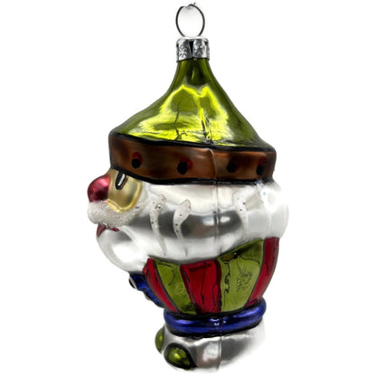 Calik’s Artistry Little King Figural Glass Stripe Christmas Tree Decor Ornament6
