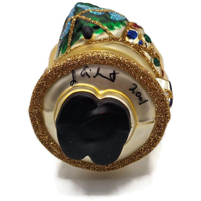 Patricia Breen Portobello Road Santa Claus Gold Presents Christmas Ornament 21239