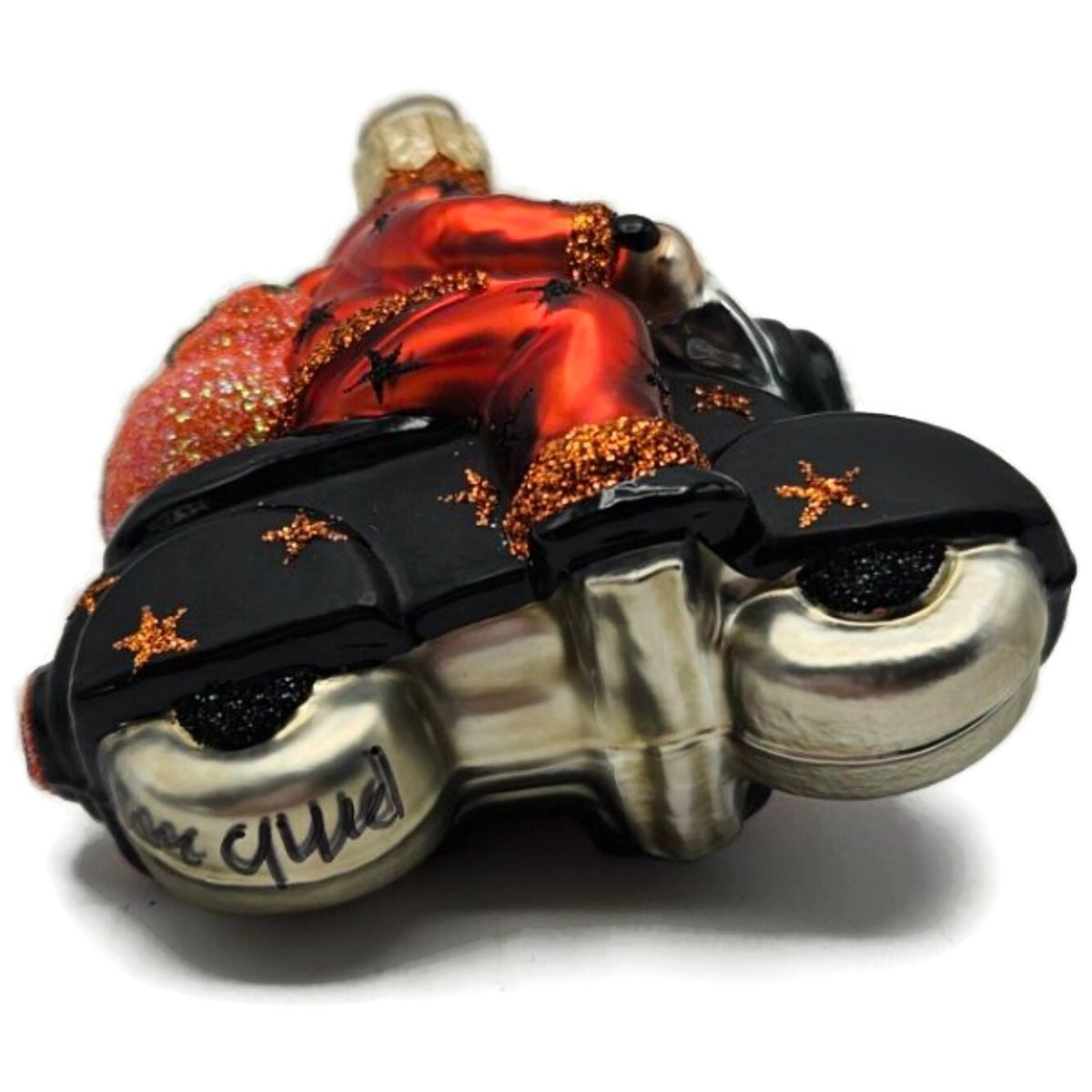 Patricia Breen Halloween Ciao Henry Orange Pumpkin Stars Christmas Ornament 22189