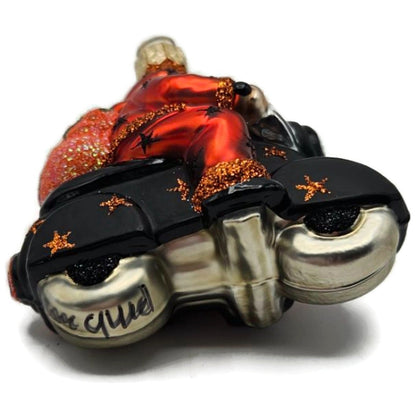 Patricia Breen Halloween Ciao Henry Orange Pumpkin Stars Christmas Ornament 22189