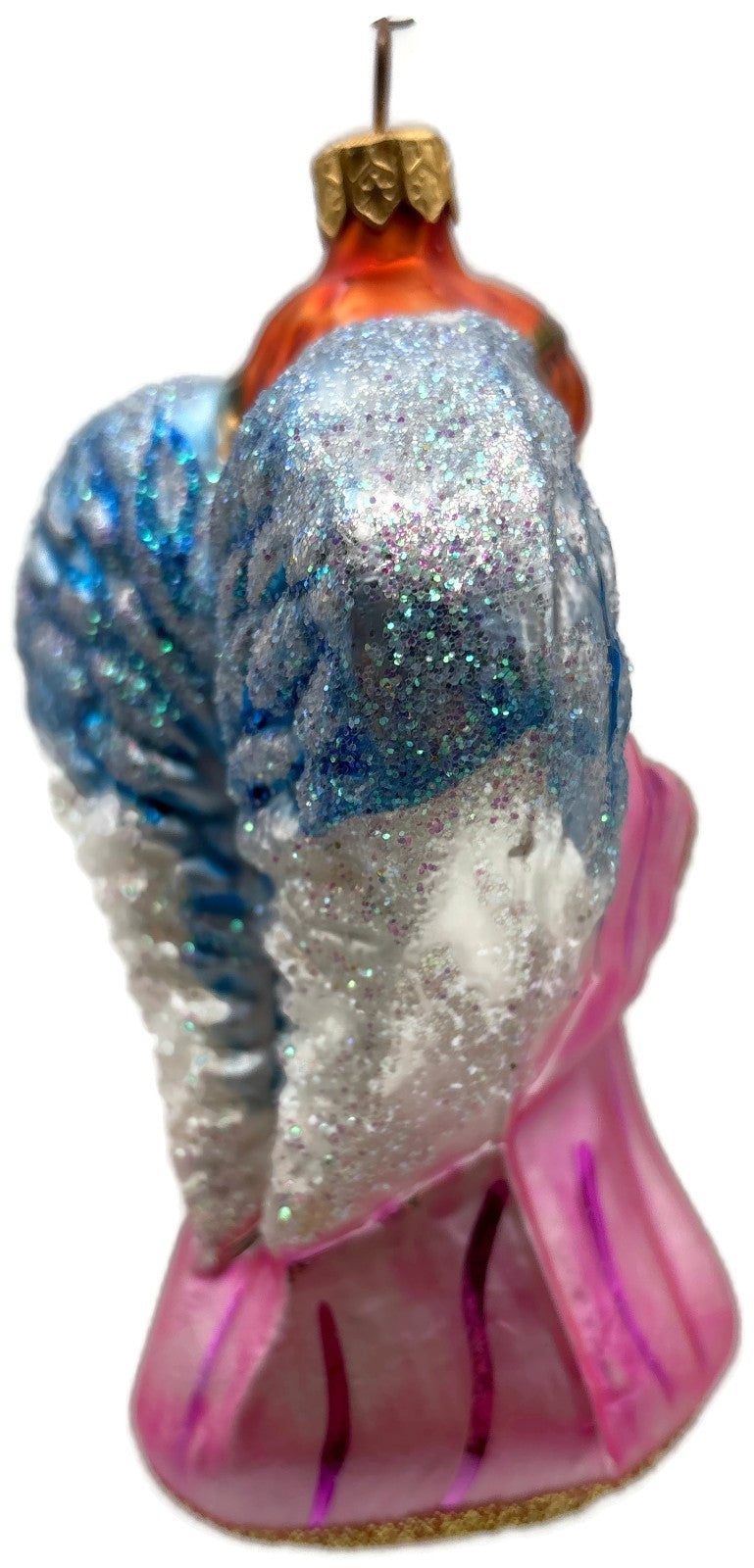 Christopher Radko On Wings of Hope Pink Angel Christmas Tree Ornament 95 SP 103