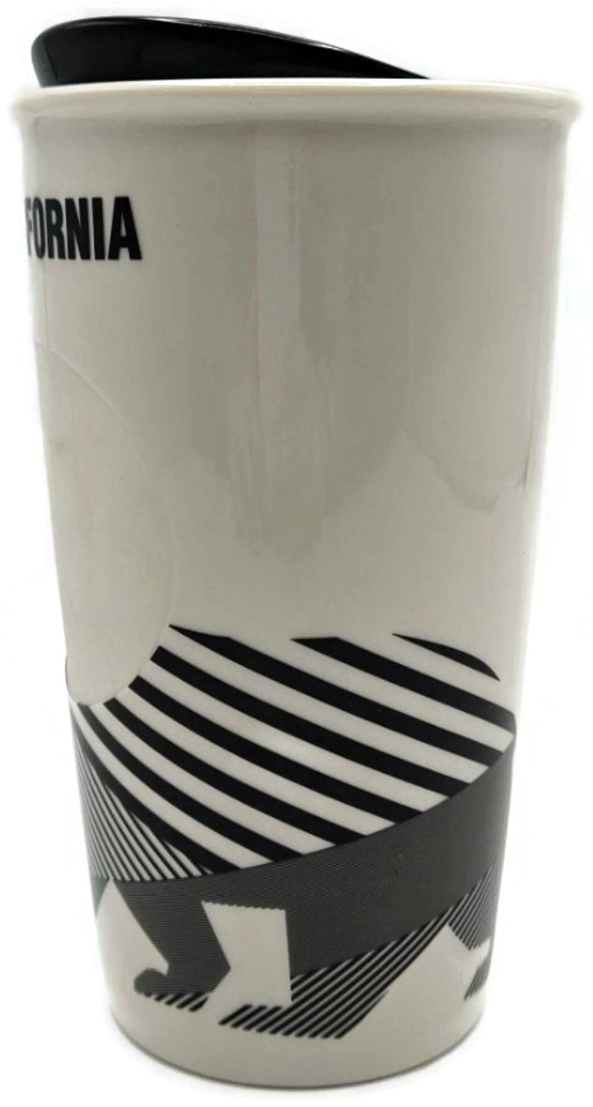 Starbucks 2015 California State Bear Flag Ceramic Traveler Mug Cup Lid 12oz 6