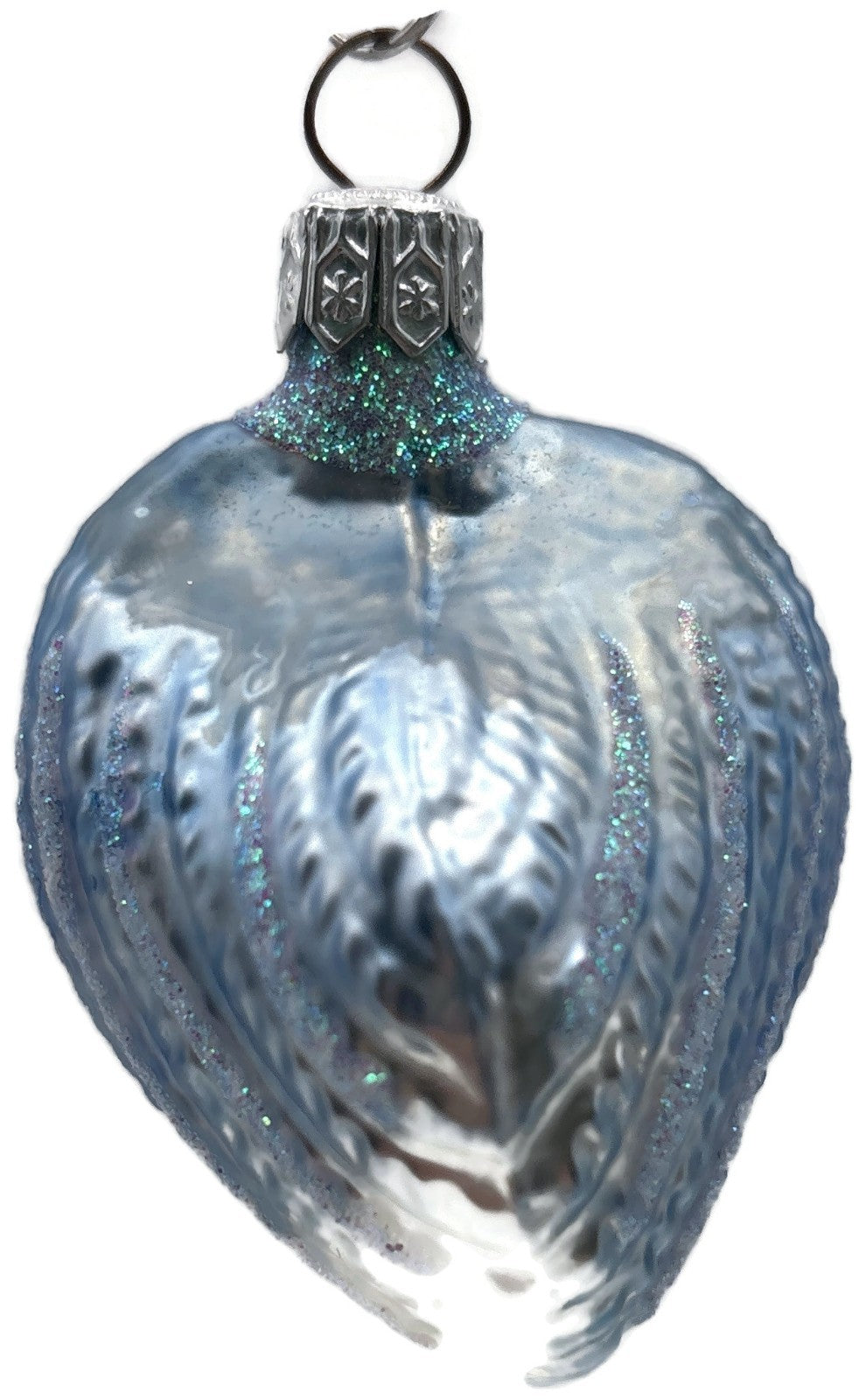 Patricia Breen A Walk On The Beach Blue Shell Nautical Christmas Ornament 97507