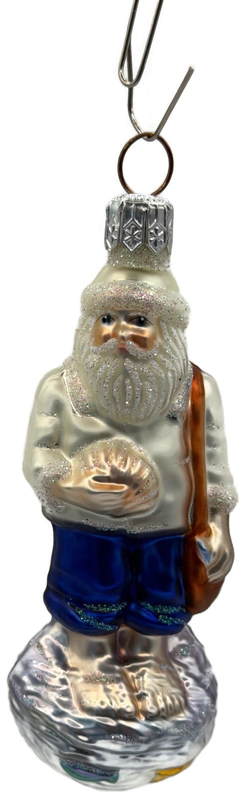 Patricia Breen Cape Cod Nichols Aquatic Santa Summer Christmas Ornament 20066