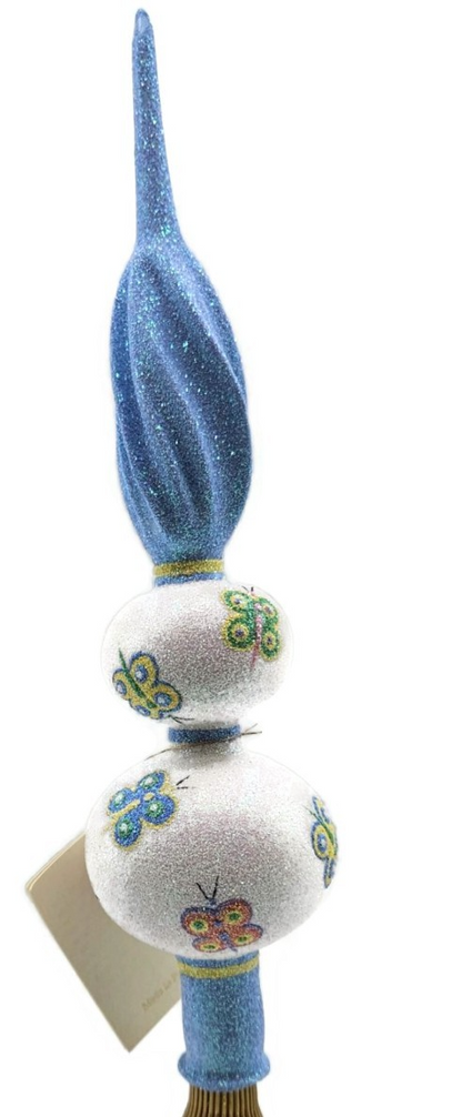 Patricia Breen Miniature Butterfly Finial Spring Christmas Tree Topper 9900WA0