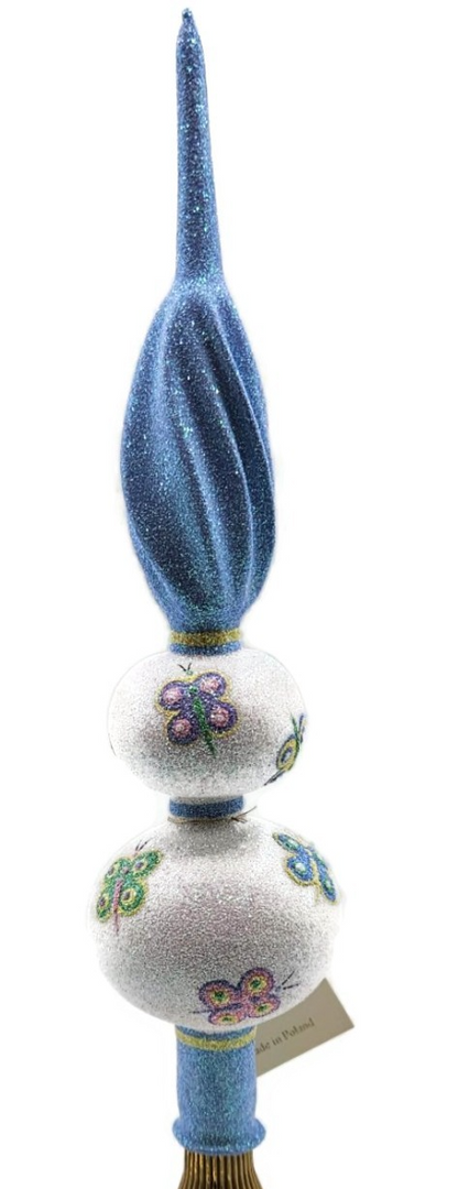 Patricia Breen Miniature Butterfly Finial Spring Christmas Tree Topper 9900WA10
