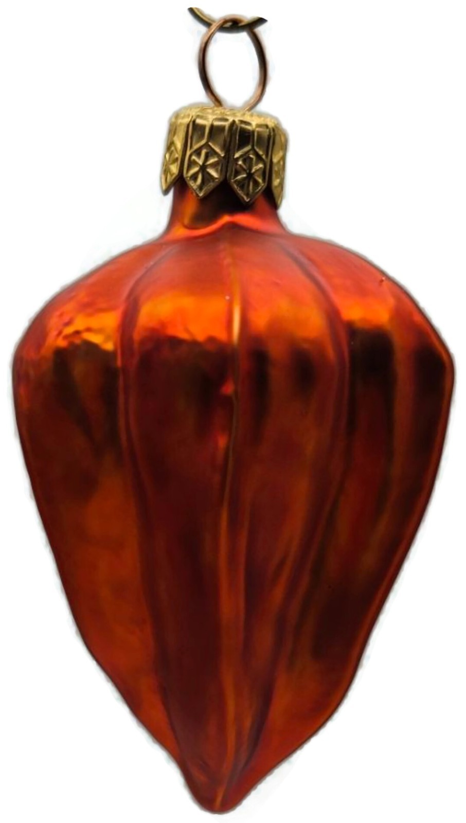 Patricia Breen Walk in the Woods Chinese Lantern Orange Fall Ornament 96513