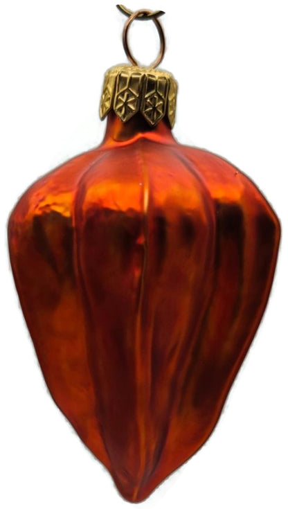 Patricia Breen Walk in the Woods Chinese Lantern Orange Fall Ornament 96513