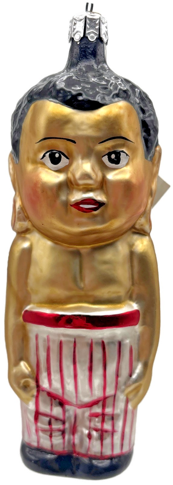 Christopher Radko 1991 Jemima's Child Striped Pants Glass Ornament 91 111 00