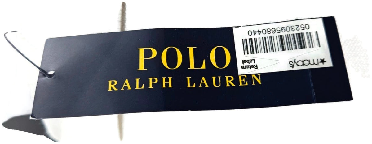 Polo Ralph Lauren Black Watch Polo Team 1996 Crest White Polo Shirt S NWT13