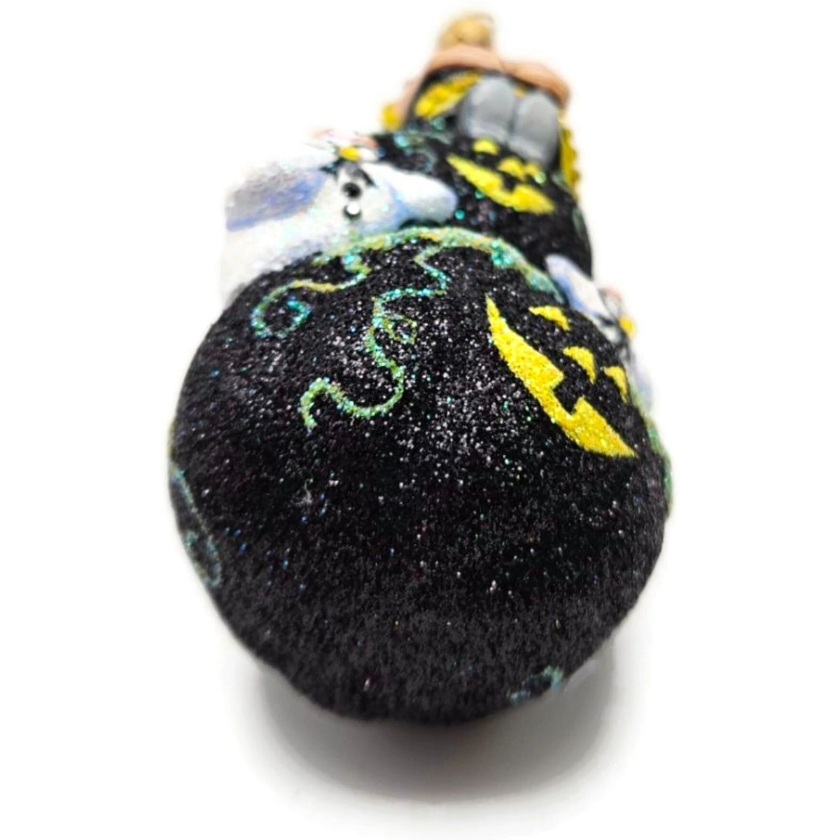 Patricia Breen Spell Bound Black Witch Pumpkin Moon Halloween Ornament 29288