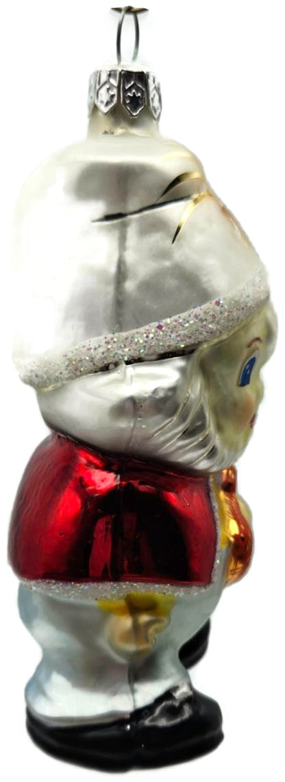 Christopher Radko Santa's Helper Elf Star Hat Christmas Tree Ornament 92-078-03