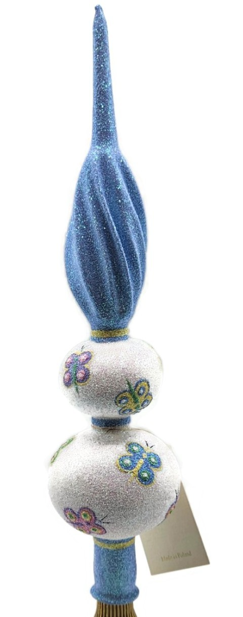 Patricia Breen Miniature Butterfly Finial Spring Christmas Tree Topper 9900WA11