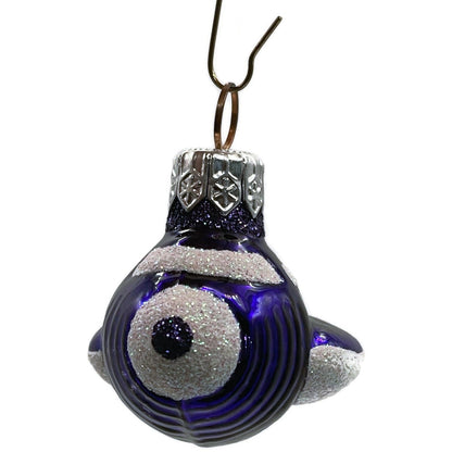 Patricia Breen Manhattan Ape Pearl Purple Plane 2 Part Christmas Ornament 982816