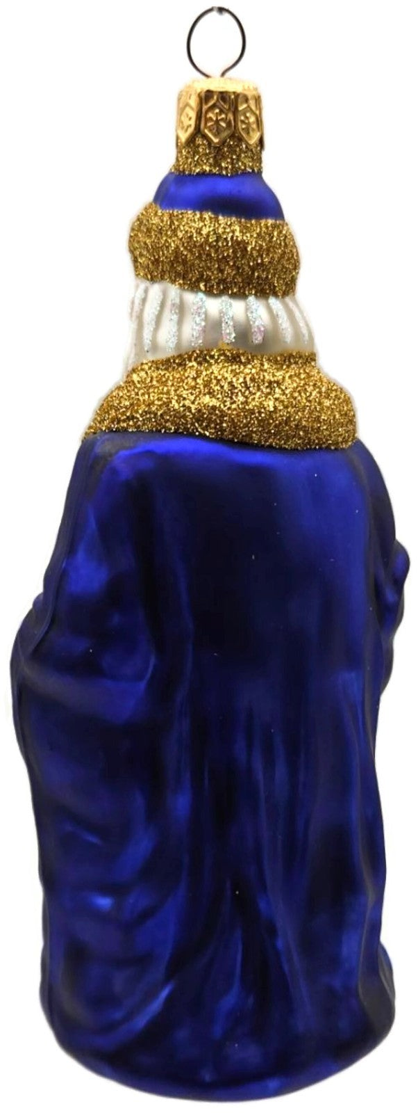 Patricia Breen Making His List Blue Santa Christmas Ornament 9633 19964