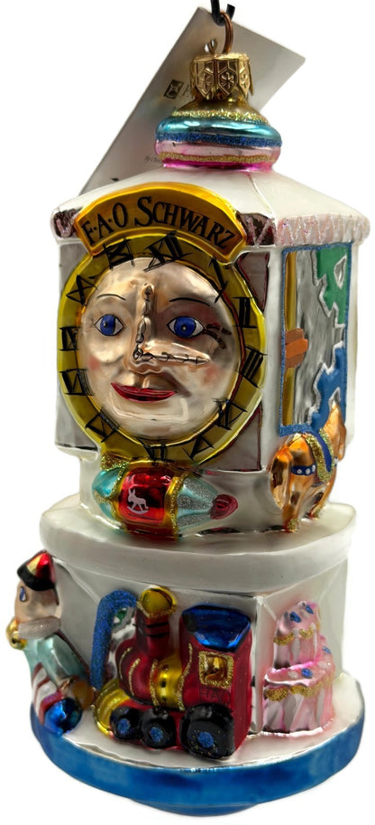 Christopher Radko Fao Schwarz Clock Tower Christmas Ornament 4052/5000 98-FAO-017