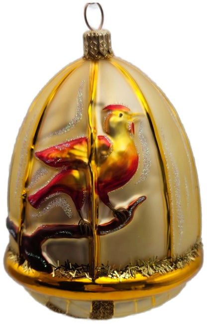 Patricia Breen Four Calling Birds Gold 12 Days of Christmas Series Ornament 20155