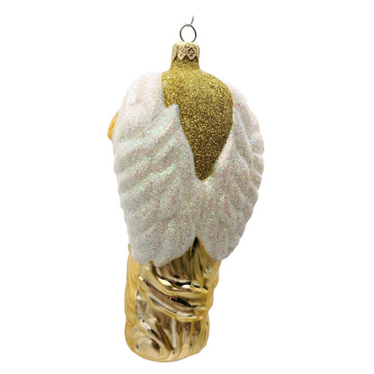 Patricia Breen Blow Gabriel Blow Eyes Open Fine Art Angel Holiday Ornament 96045