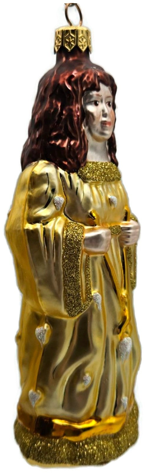 Patricia Breen Saint Appolonia Gold Glass Dentist Patron Christmas Ornament 97353