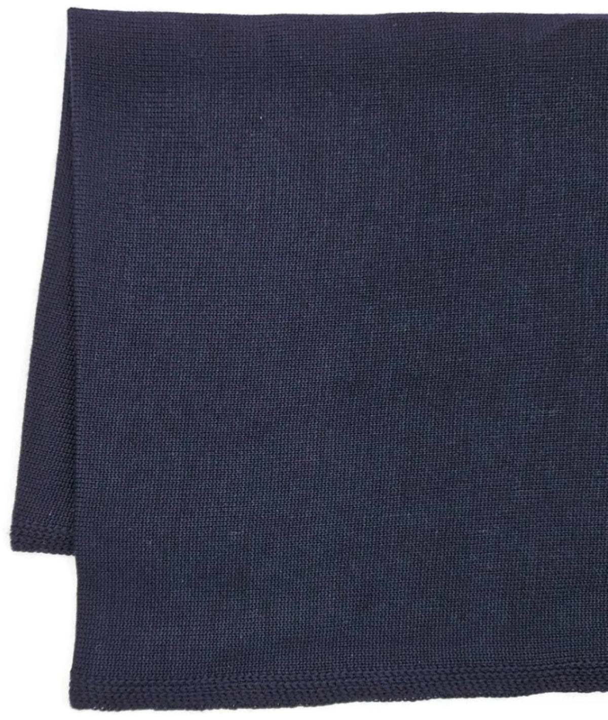 Chanel 19C Cruise Navy Ivory CC Logo Wool Silk Cashmere Scarf AA1058 X124039
