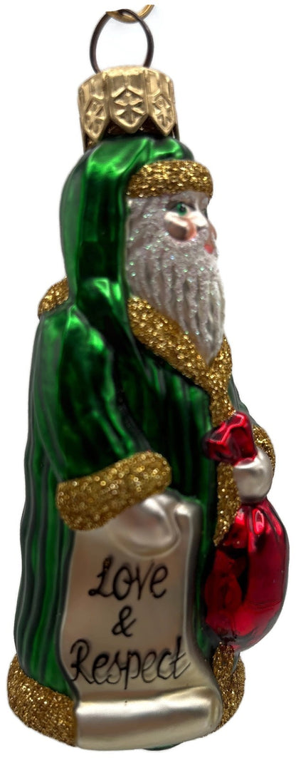 Patricia Breen Miniature Gift of the Season Love Respect Christmas Ornament 99461