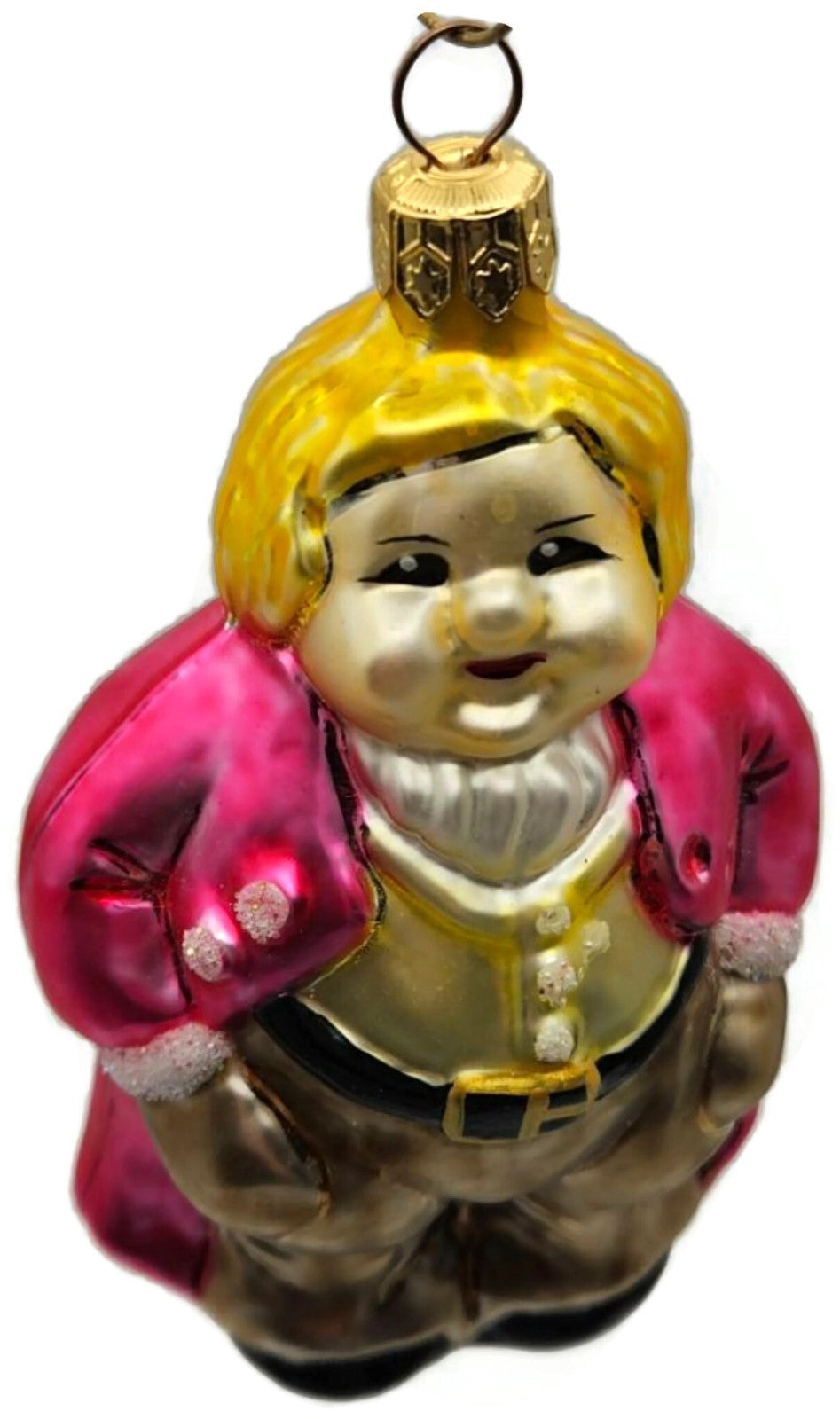 Christopher Radko Ring Master Circus Glass Christmas Tree Ornament 94-061-01