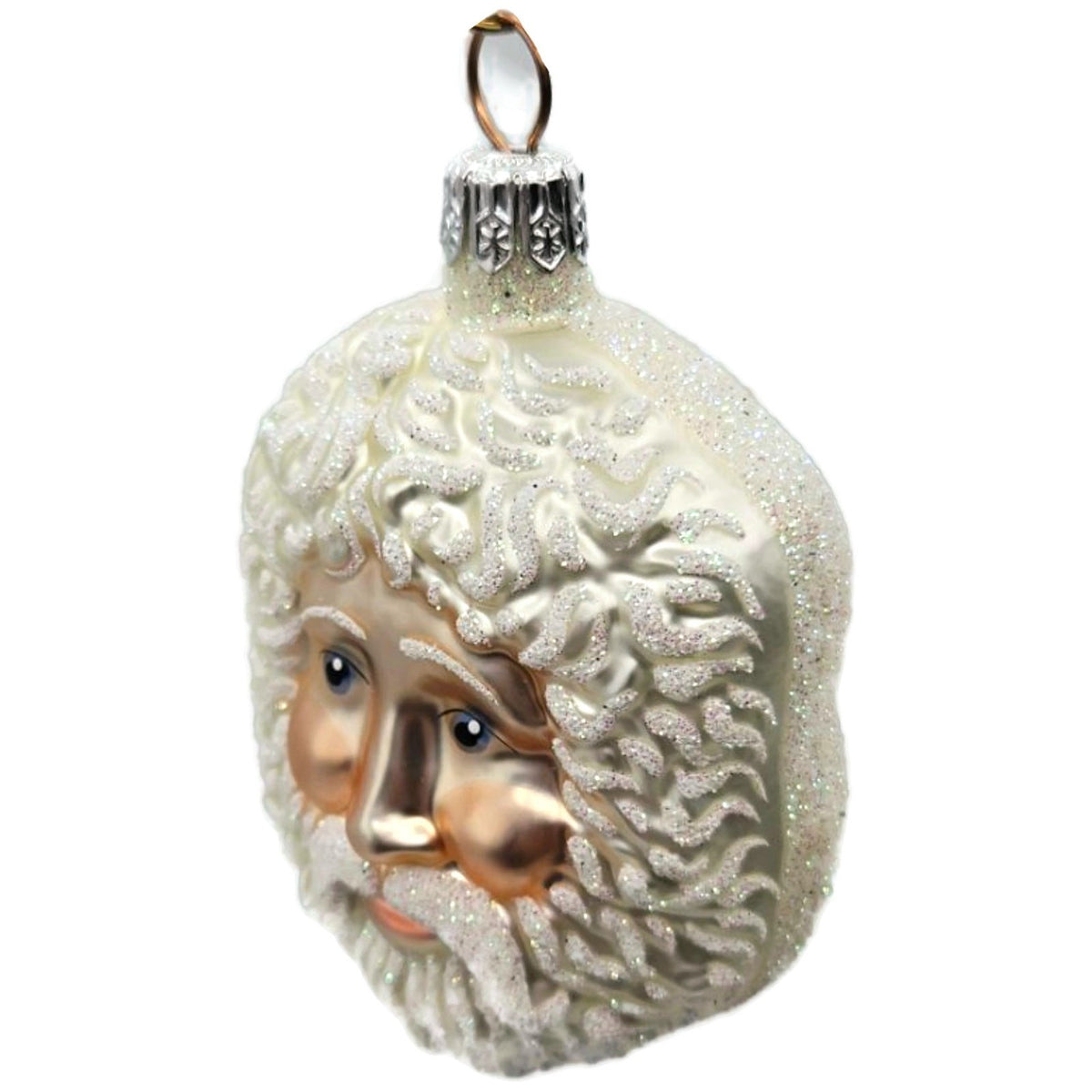 Patricia Breen Sand Dollar Santa Head Pearl Ver 4 Summer Nautical Ornament 99279
