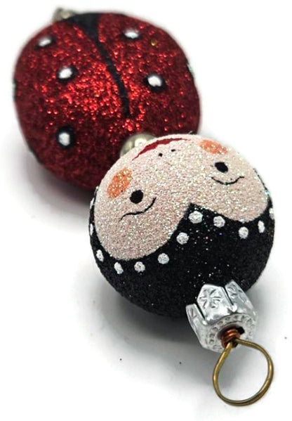 Patricia Breen Kinley Kinetics Lady Connie Bug Red Spring Holiday Ornament 23648