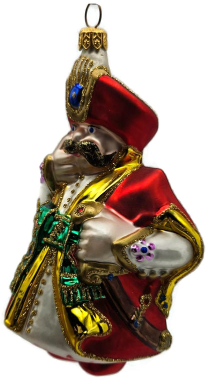 Kurt Adler Komozja Polonaise Polish Nobleman 1996 Glass Christmas Tree Ornament8