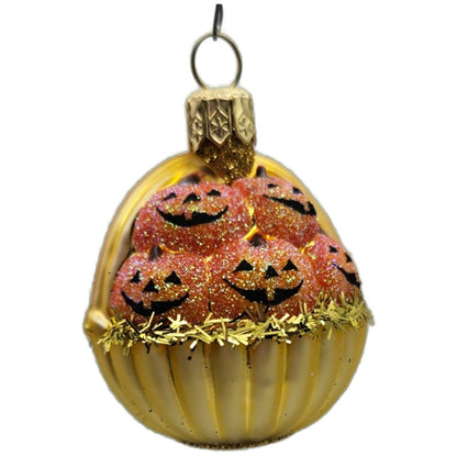 Patricia Breen Halloween Pumpkin Basket Jack O Lantern Christmas Ornament 22533