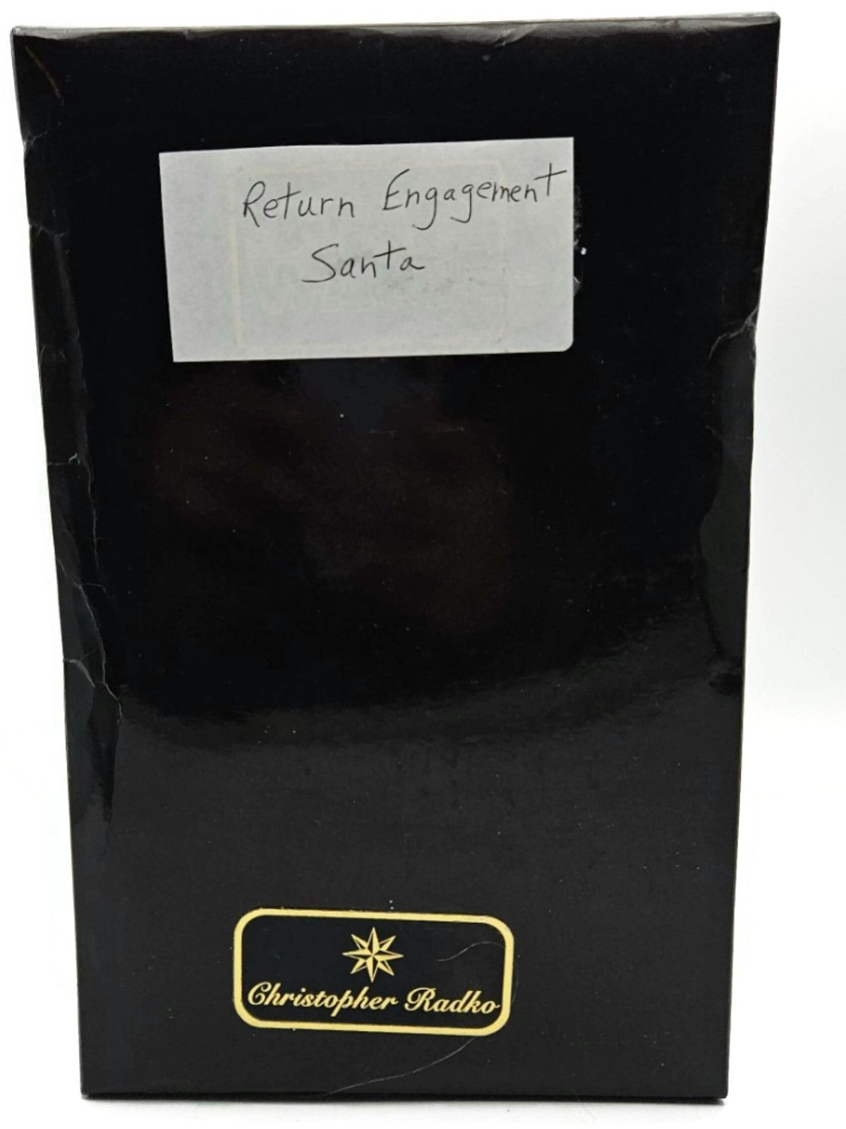 Christopher Radko Return Engagement Santa Fireplace Christmas Ornament 96-151-010