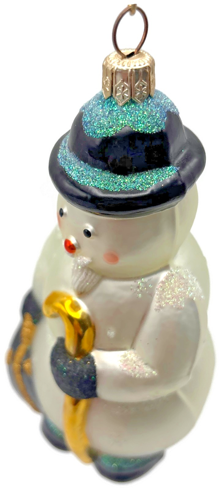 Patricia Breen 1999 Professor Mercury N Pole Snowman Christmas Ornament 99238