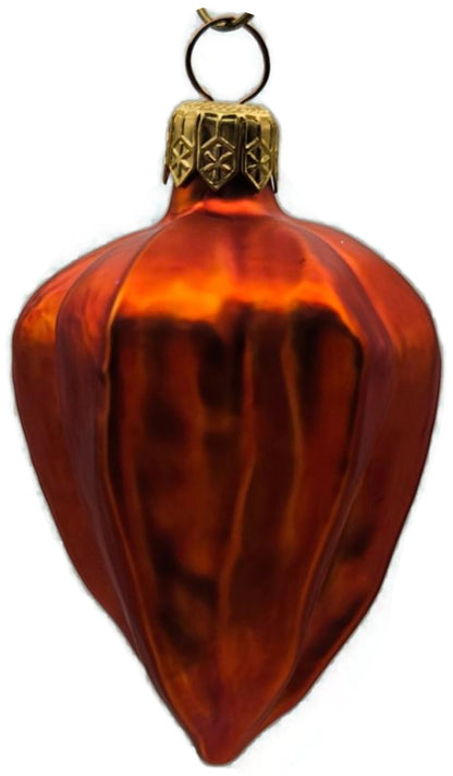 Patricia Breen Walk in the Woods Chinese Lantern Orange Fall Ornament 96514