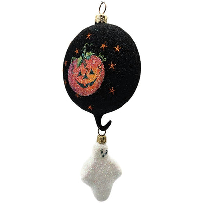 Patricia Breen Boo Medallion Pumpkin Ghost 2 Part Halloween Ornament 2100NM0