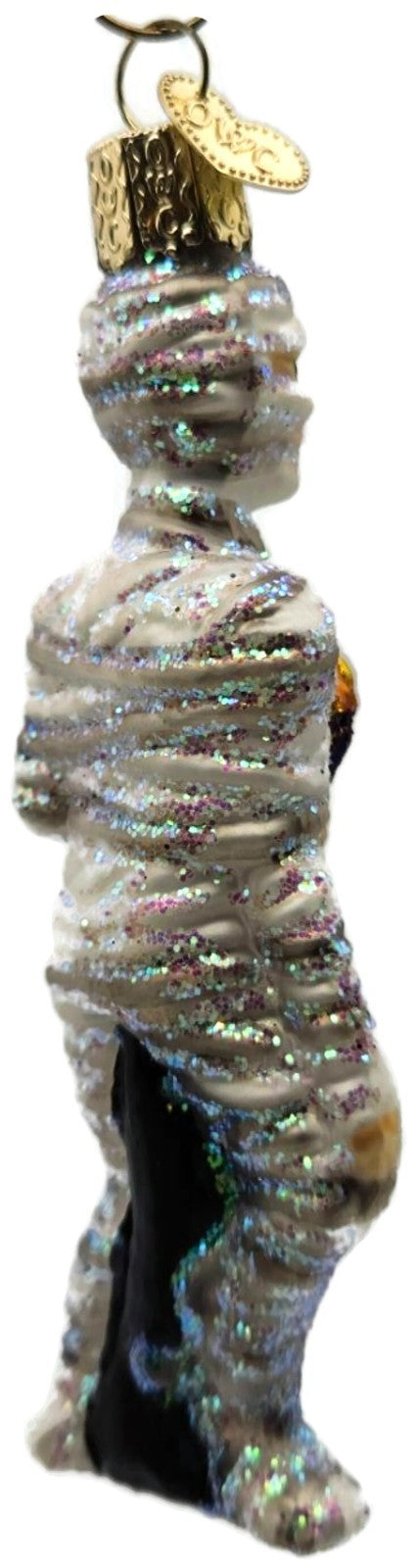 Old World Christmas 2009 Menacing Mummy OWC Glass Halloween Decoration Ornament4
