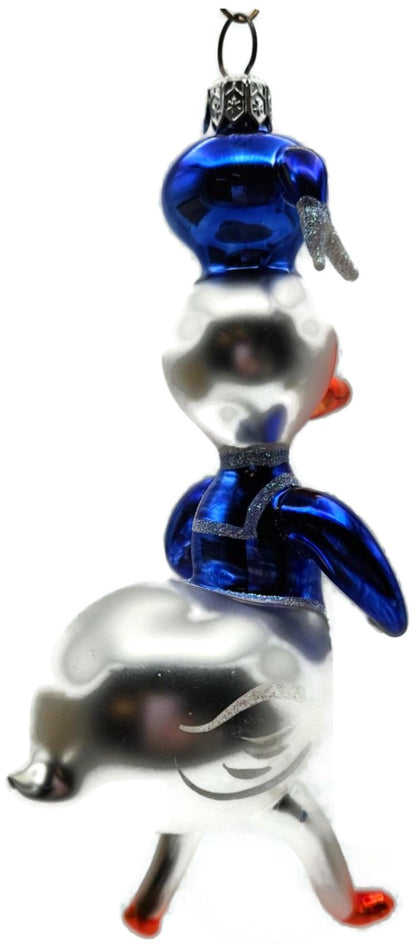 Christopher Radko Can We Quack Donald Duck Italian Christmas Ornament 95-279-94
