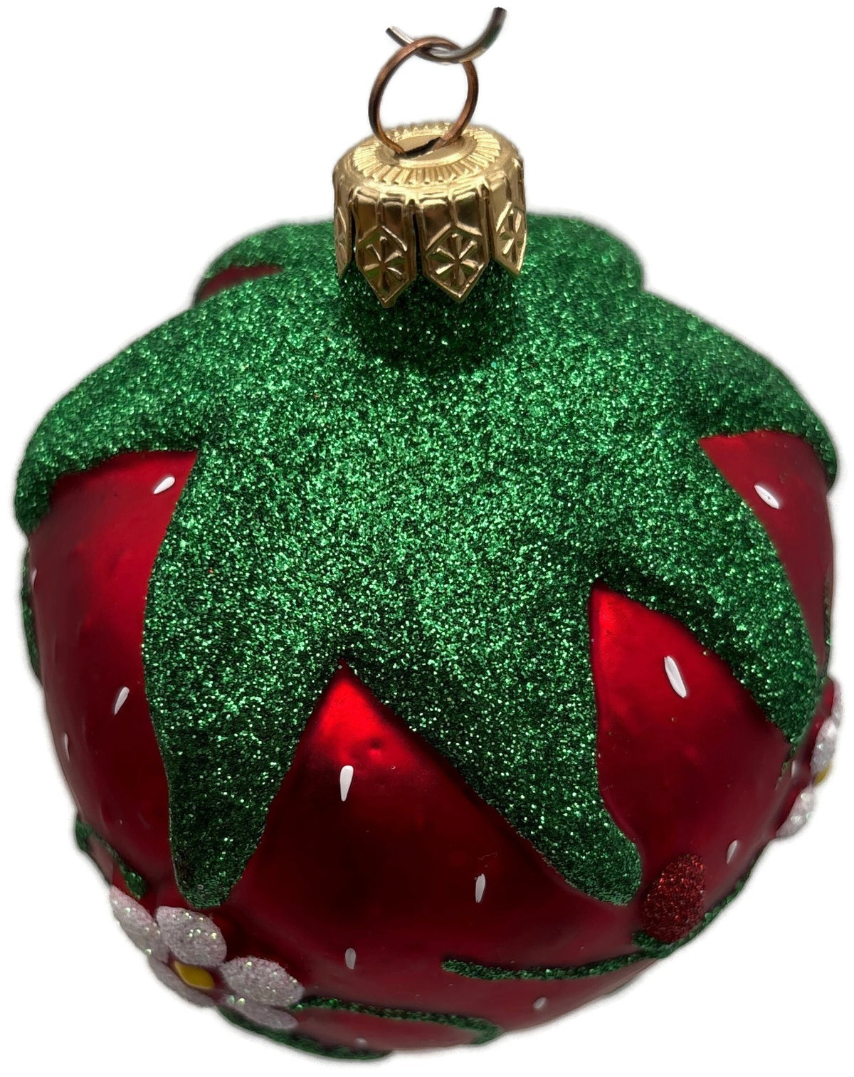 Patricia Breen Grande Strawberry Bees Fruit Red Spring Christmas Ornament 9800NM9