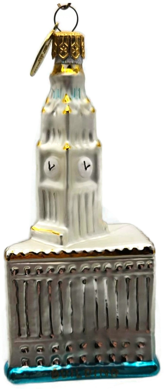 Landmark Creations Wrigley Building Chicago Magnificent Mile Christmas Ornament4