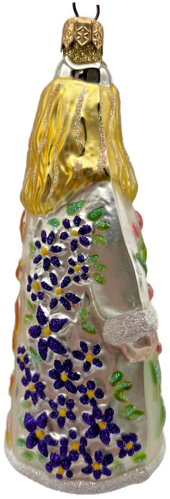 Patricia Breen Vivaldis Girl Pearl Four Seasons Floral Christmas Ornament 97493