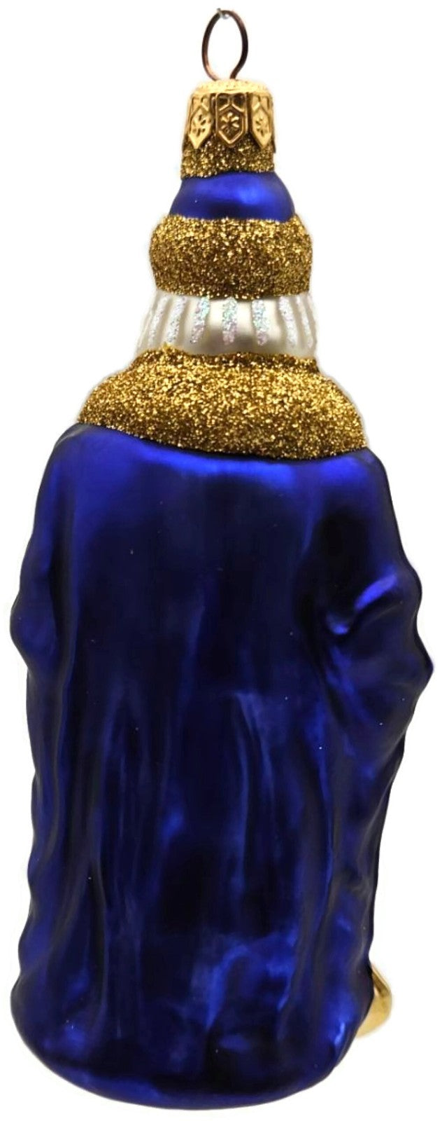 Patricia Breen Making His List Blue Santa Christmas Ornament 9633 19965