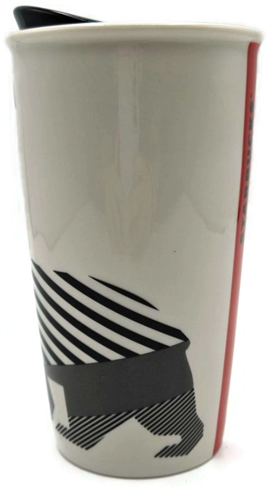 Starbucks 2015 California State Bear Flag Ceramic Traveler Mug Cup Lid 12oz 5
