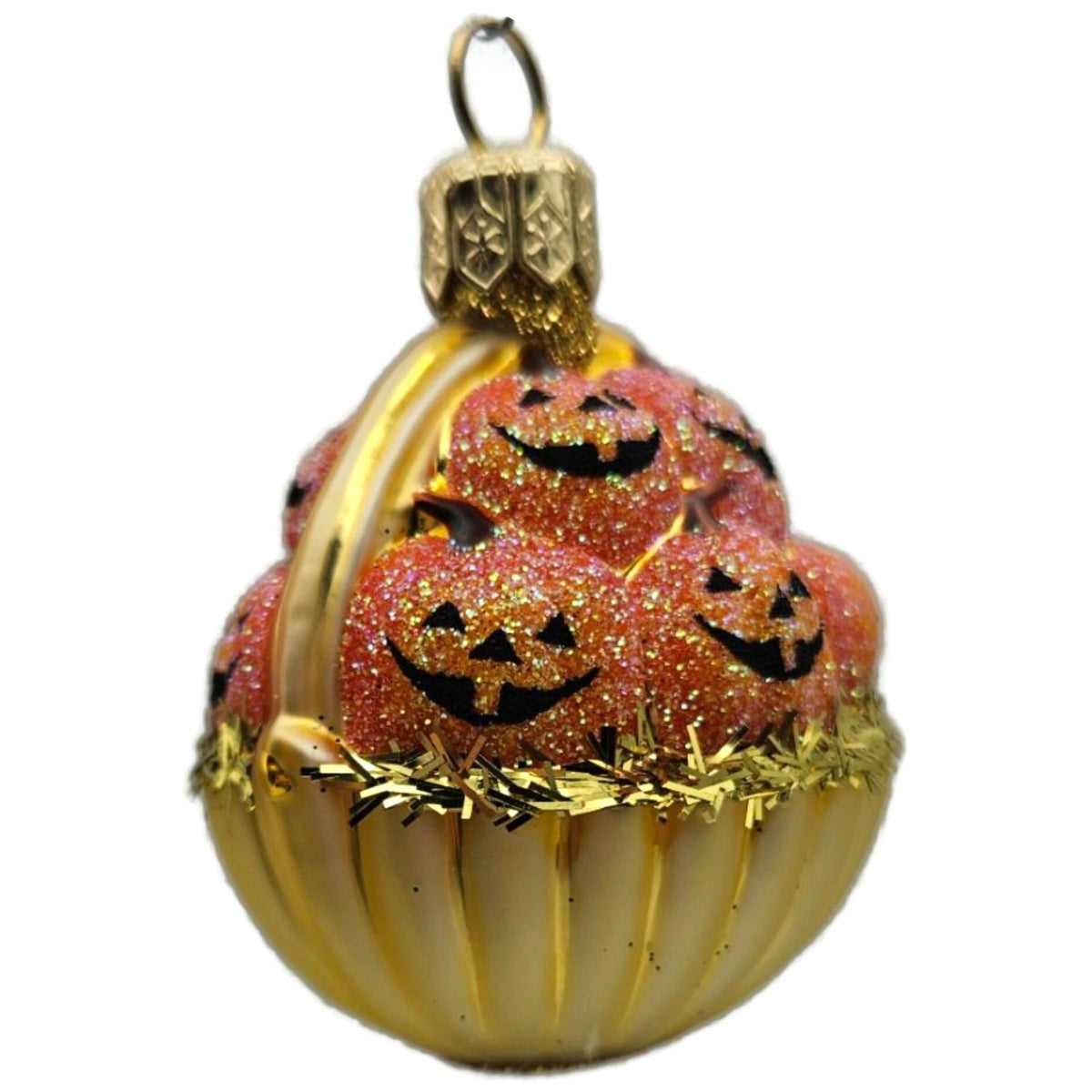 Patricia Breen Halloween Pumpkin Basket Jack O Lantern Christmas Ornament 22536