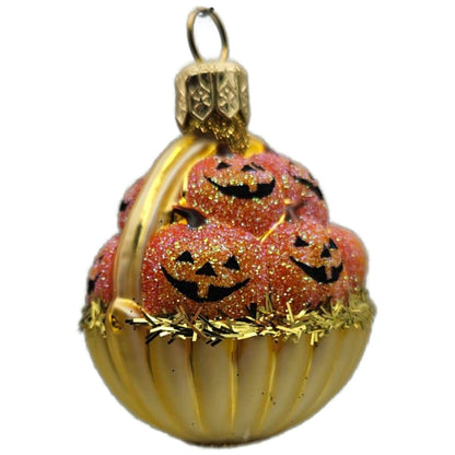 Patricia Breen Halloween Pumpkin Basket Jack O Lantern Christmas Ornament 22536
