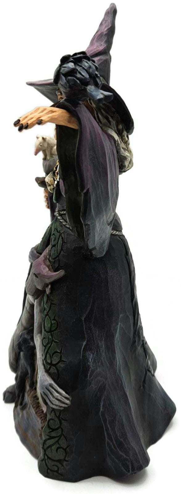 Jim Shore Something Wicked's on the Way Witch Graveyard Scene Halloween Figurine6