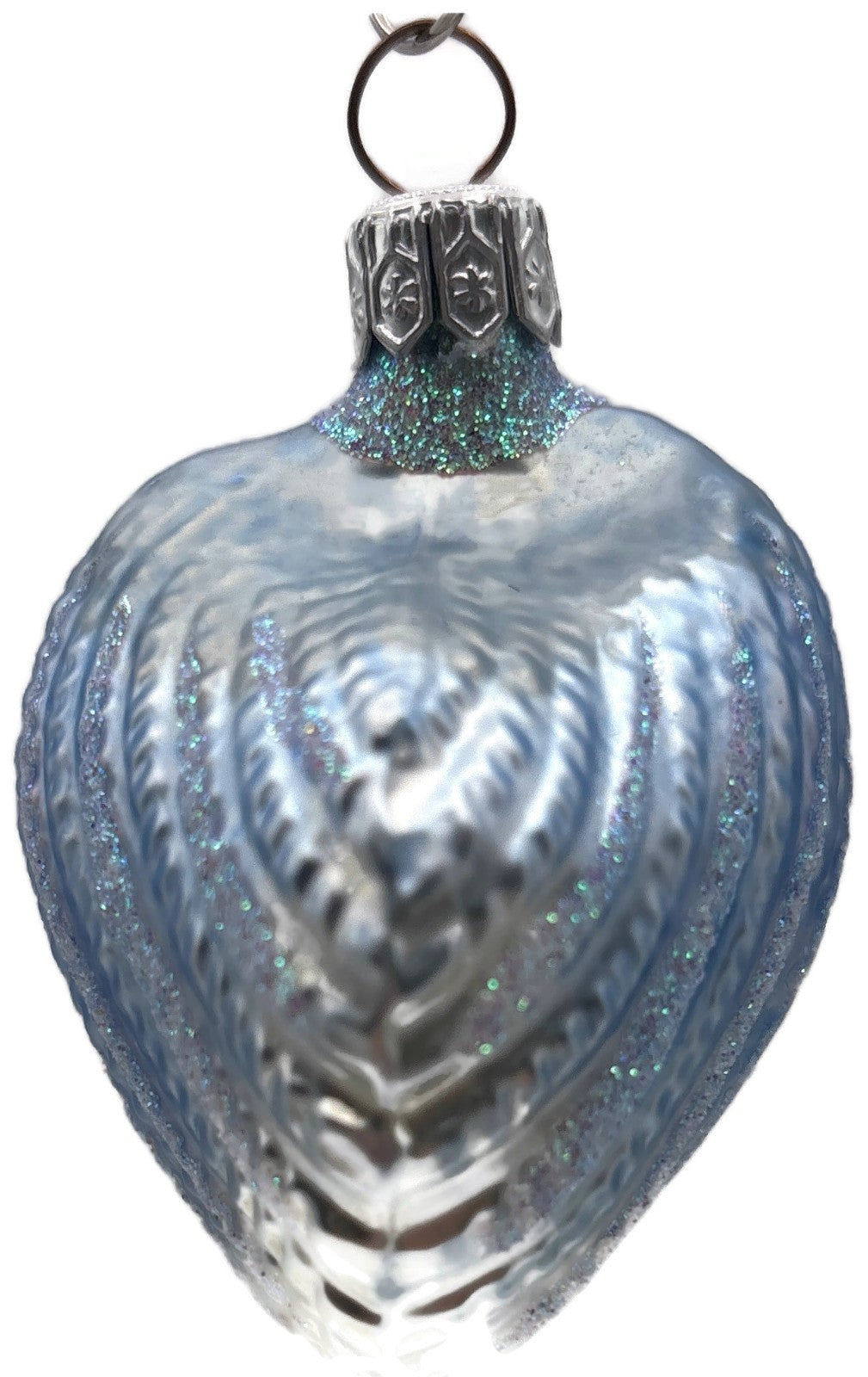 Patricia Breen A Walk On The Beach Blue Shell Nautical Christmas Ornament 97503