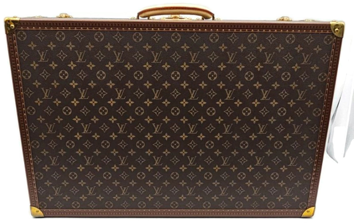 Louis Vuitton Bisten 70 Monogram Canvas Hard Sided Suitcase M21324 Keys Cover0