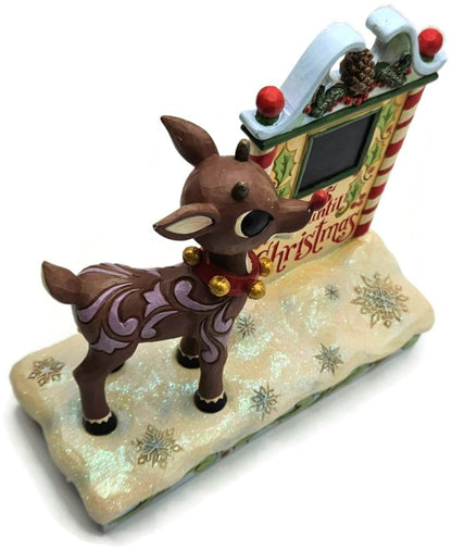Jim Shore Traditions Rudolph Red Nosed Reindeer Countdown Winter Calendar2